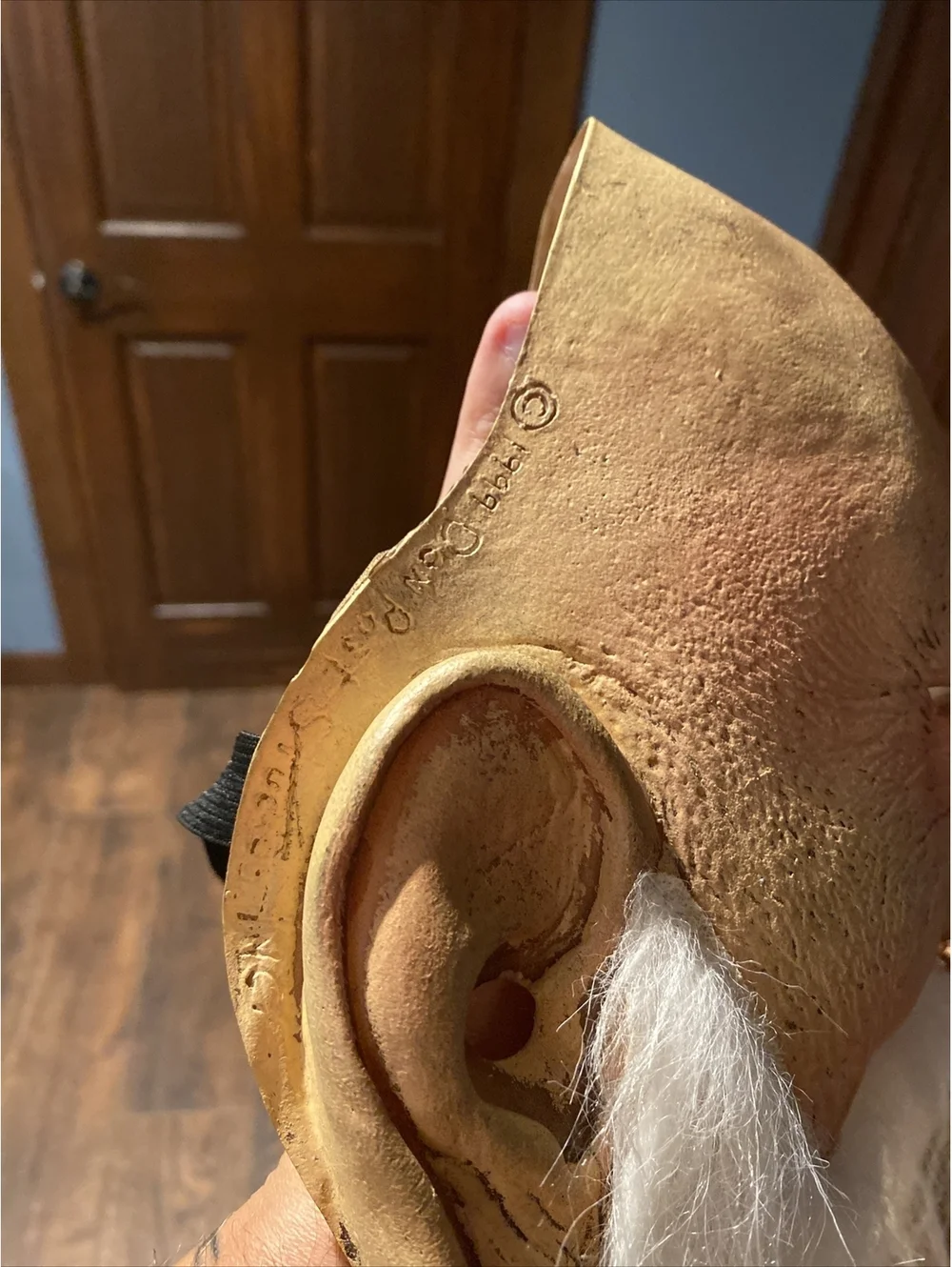 Vintage 1999 Don Post  Rubber Halloween Mask Yin Yang Master Old Man